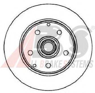 A.B.S. 16810 гальмівний диск