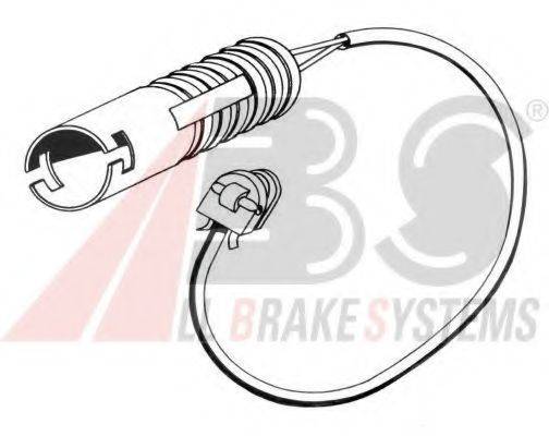 CARRAB BRAKE PARTS 8151-1 Сигналізатор, знос гальмівних колодок