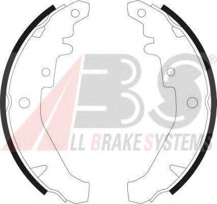 A.B.S. 9073 Комплект гальмівних колодок