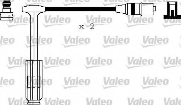 VALEO 346145 Комплект дротів запалювання
