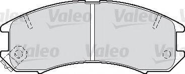 QUINTON HAZELL 27302 Комплект гальмівних колодок, дискове гальмо