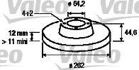 LPR A4281P гальмівний диск