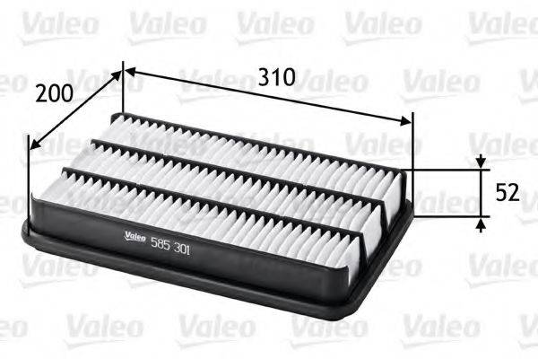 TJ FILTERS B1474 Повітряний фільтр