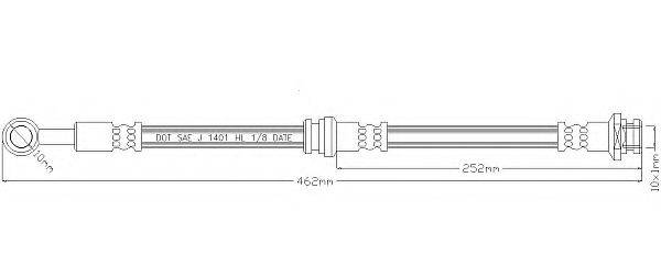 REMKAFLEX 2158 Гальмівний шланг