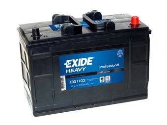 EXIDE EG1102 Стартерна акумуляторна батарея; Стартерна акумуляторна батарея