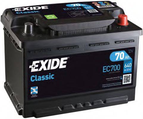 EXIDE 570 12 Стартерна акумуляторна батарея; Стартерна акумуляторна батарея