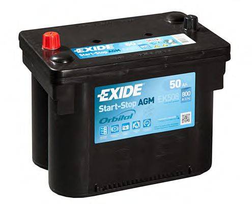 EXIDE EK508 Стартерна акумуляторна батарея; Стартерна акумуляторна батарея