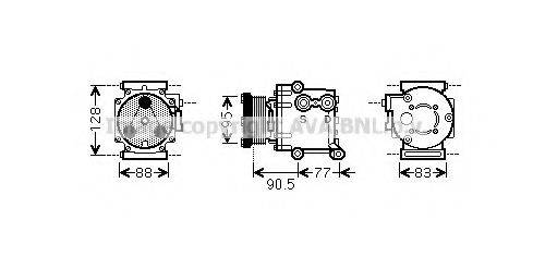 AVA QUALITY COOLING FDK434