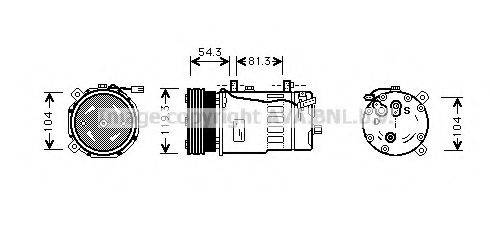 AVA QUALITY COOLING VWK280