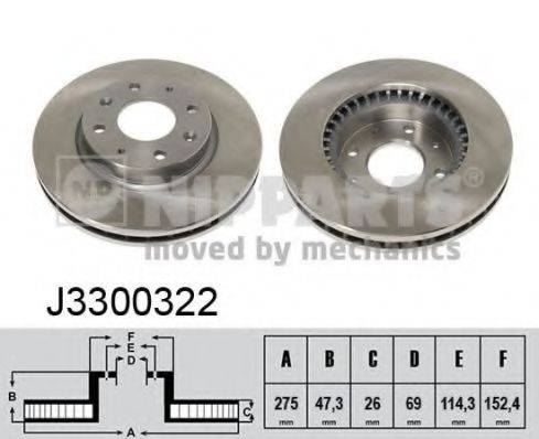 NIPPARTS J3300322