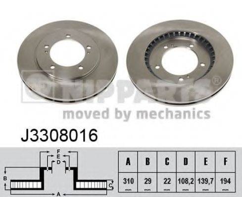 NIPPARTS J3308016