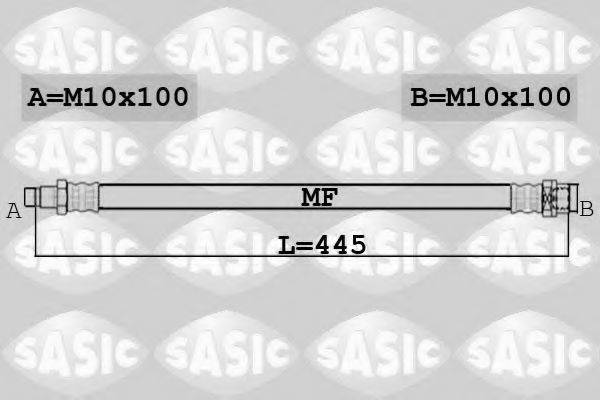 OBTEC A/S 854023 Гальмівний шланг