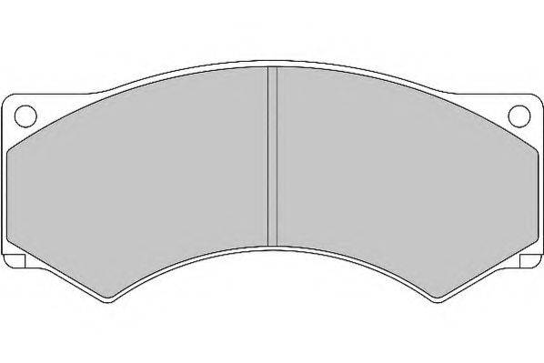 BERAL 29017 Комплект гальмівних колодок, дискове гальмо