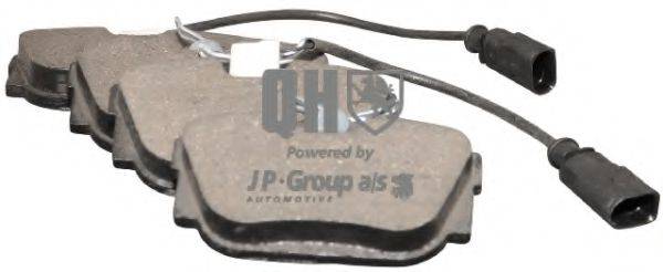 JP GROUP BP1050 Комплект гальмівних колодок, дискове гальмо