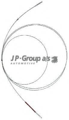 JP GROUP 1170100300 Тросик газу