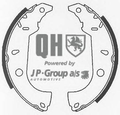 JP GROUP BS764 Комплект гальмівних колодок
