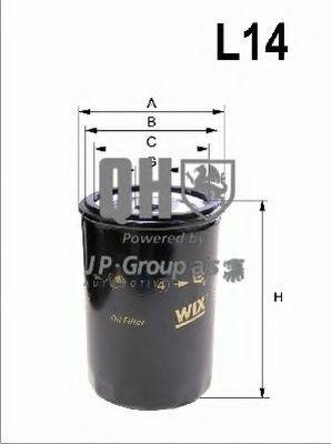 JP GROUP QFL0250 Масляний фільтр