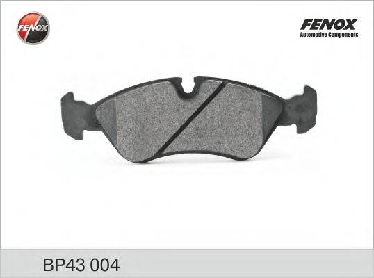 FENOX 607052 Комплект гальмівних колодок, дискове гальмо