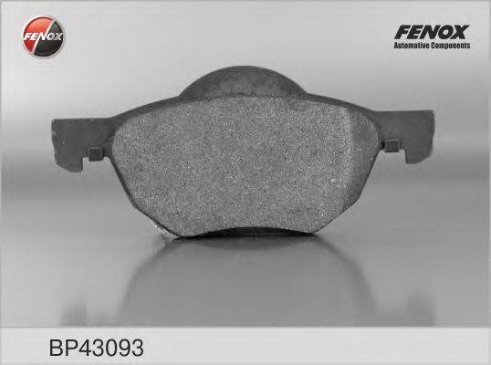 FENOX 24214 Комплект гальмівних колодок, дискове гальмо
