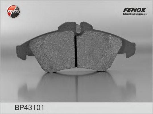 FENOX 21576 Комплект гальмівних колодок, дискове гальмо
