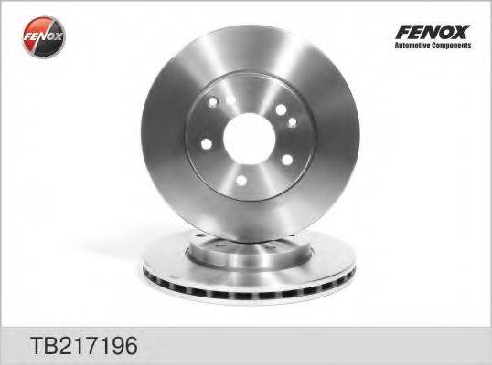 FENOX TB217196 гальмівний диск