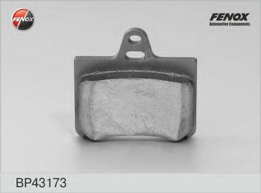 FENOX BP43173 Комплект гальмівних колодок, дискове гальмо
