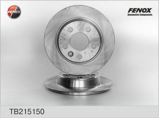 FENOX TB215150 гальмівний диск