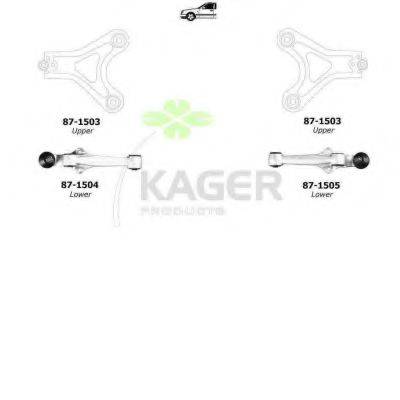 KAGER 800387 Підвіска колеса