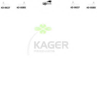 KAGER 801312 Підвіска колеса