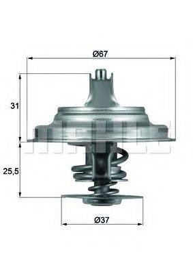 MAHLE ORIGINAL TX 25 80D