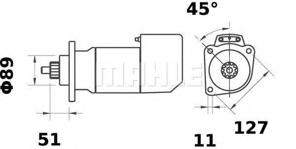 MAHLE ORIGINAL MS 522