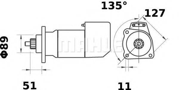 MAHLE ORIGINAL MS 493