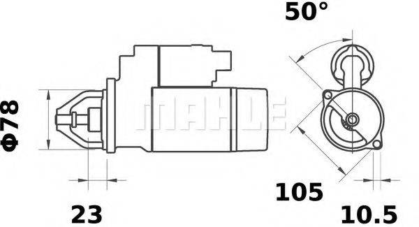 MAHLE ORIGINAL MS 431