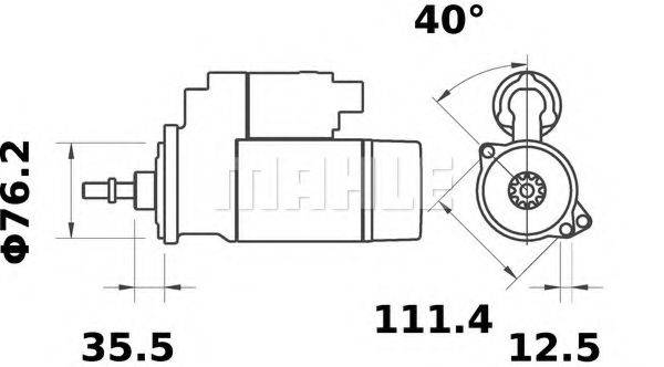 MAHLE ORIGINAL MS 302