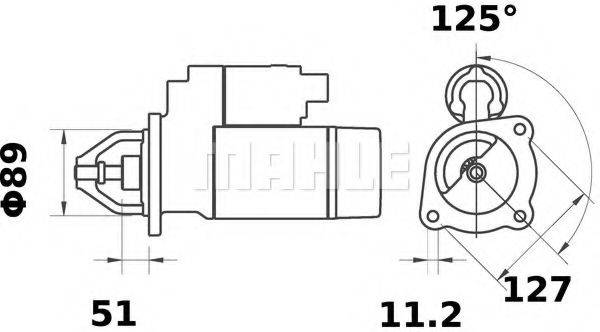 MAHLE ORIGINAL MS 141