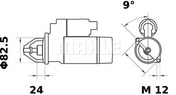 MAHLE ORIGINAL MS 10