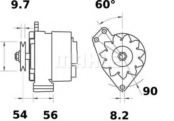 MAHLE ORIGINAL MG 457