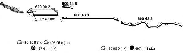 ERNST 340044 Система випуску ОГ