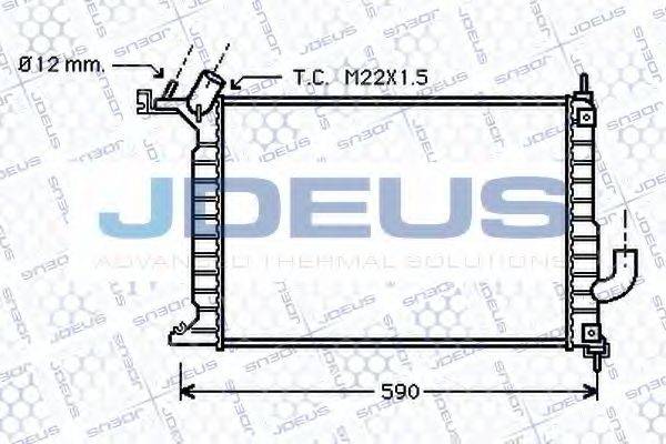 NISSENS 63019 Радіатор, охолодження двигуна