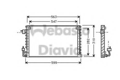 WEBASTO TSP0225173 Конденсатор, кондиціонер