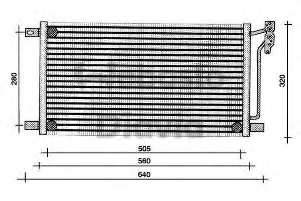 WEBASTO TSP0225236 Конденсатор, кондиціонер