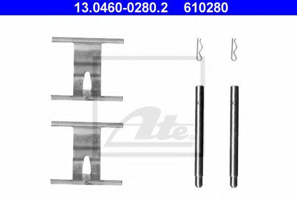 OJD (QUICK BRAKE) 1660 Комплектуючі, колодки дискового гальма