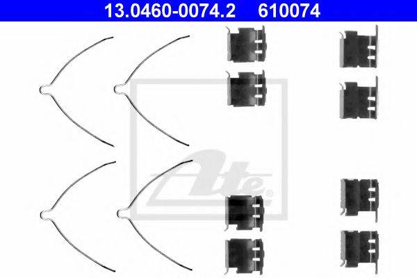 OJD (QUICK BRAKE) 1289 Комплектуючі, колодки дискового гальма