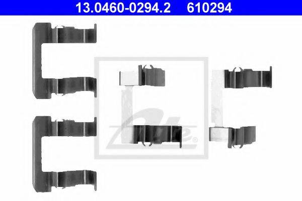 PEX 1260 Комплектуючі, колодки дискового гальма