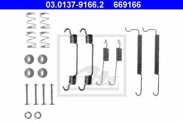 OJD (QUICK BRAKE) 0709 Комплектуючі, гальмівна колодка