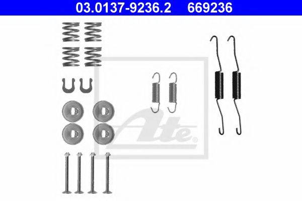 OJD (QUICK BRAKE) 0778 Комплектуючі, гальмівна колодка