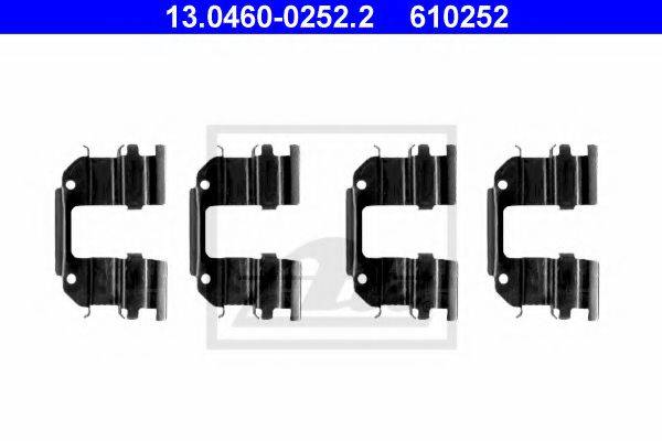 OJD (QUICK BRAKE) 1285 Комплектуючі, колодки дискового гальма