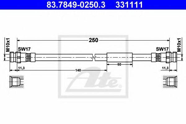 ATE 83.7849-0250.3