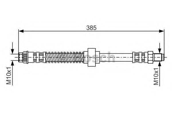 LUCAS ELECTRICAL 9002295 Гальмівний шланг