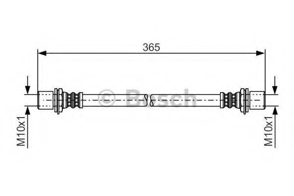 CF GOMMA 510533 Гальмівний шланг